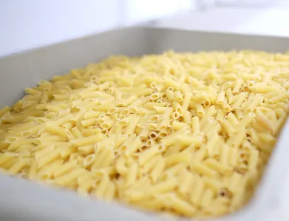 Penne-Nudeln des Traditionsunternehmens, Bild: Wolf Nudeln Penne-Nudeln des Traditionsunternehmens Wolf Nudeln