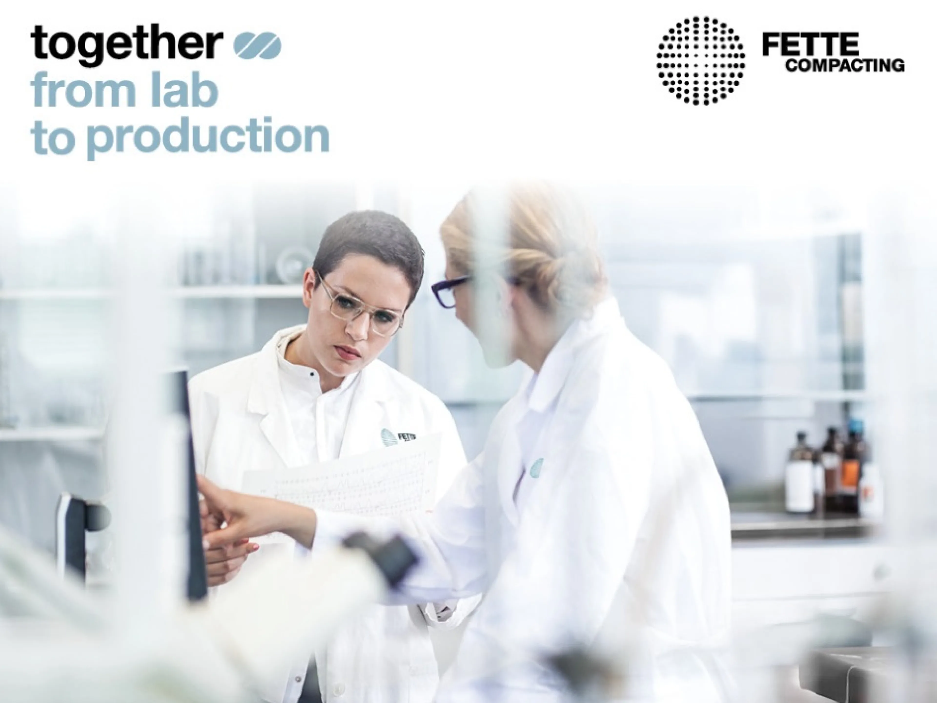Die ganzheitliche Prozessberatung von Fette Compacting, Bilder: Fette Compacting Die ganzheitliche Prozessberatung von Fette Compacting.