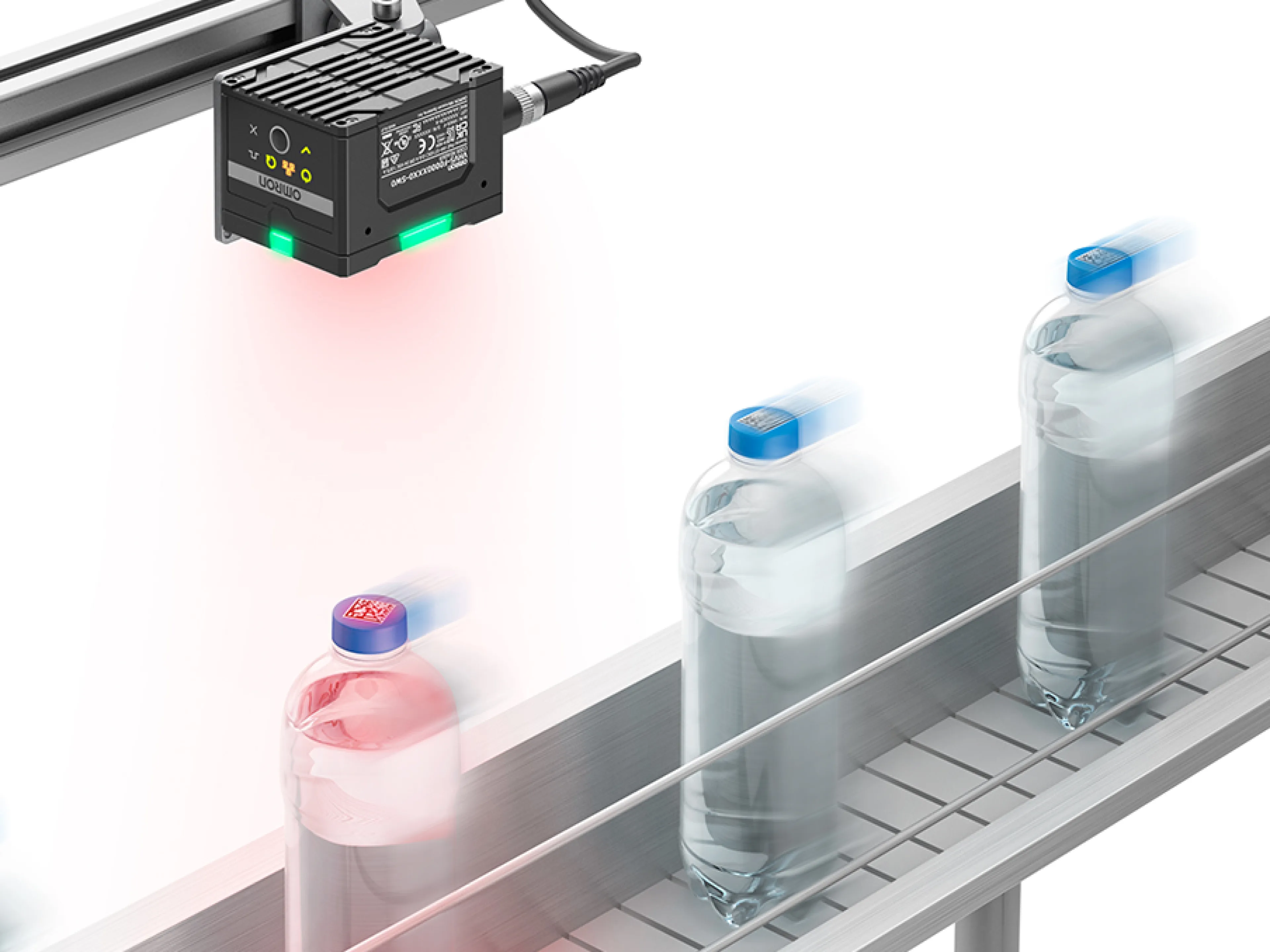 Bildverarbeitungs- und Barcode-Lösungen mit Barcode-Scannern und Vision-Kameras, Bild: Omron Automatisierte Bildverarbeitung: Bildverarbeitungs- und Barcode-Lösungen mit Barcode-Scannern und Vision-Kameras von Omron
