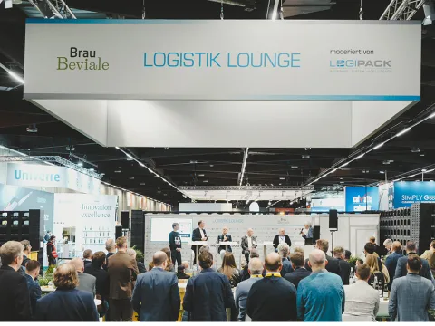 Logistik Lounge auf der Brau Beviale 2024