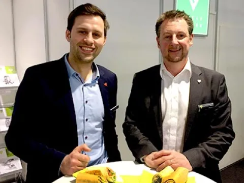 Alexander Mildner und Ralf Drews von Greif-Velox