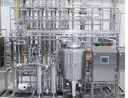 Membran-Filtrationsanlage für hydrolysierte Proteine