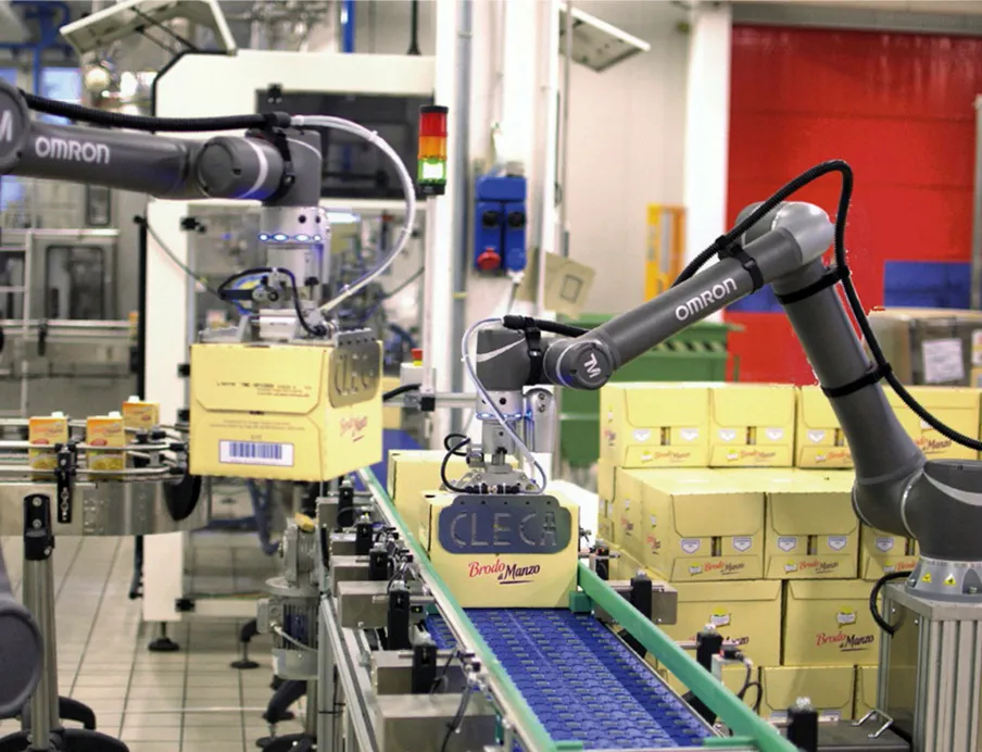 Die „TM12“-Cobots haben eine Nutzlast von zwölf Kilogramm und eine Reichweite von 1.300 Millimetern. Sie haben Cleca geholfen, Automatisierung und Produktivität voranzutreiben