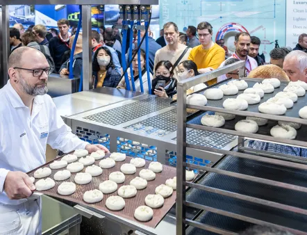 Rondo zeigte auf der Iba 2025 das Demo Programm einer Smart Bread Line, Bild: GHM Rondo zeigte auf der Iba 2025 das Demo Programm einer Smart Bread Line